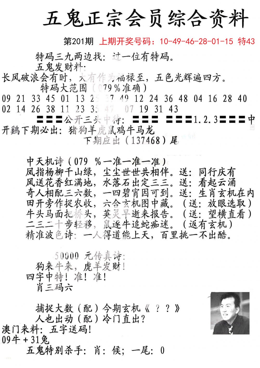 2024201期蛇报A