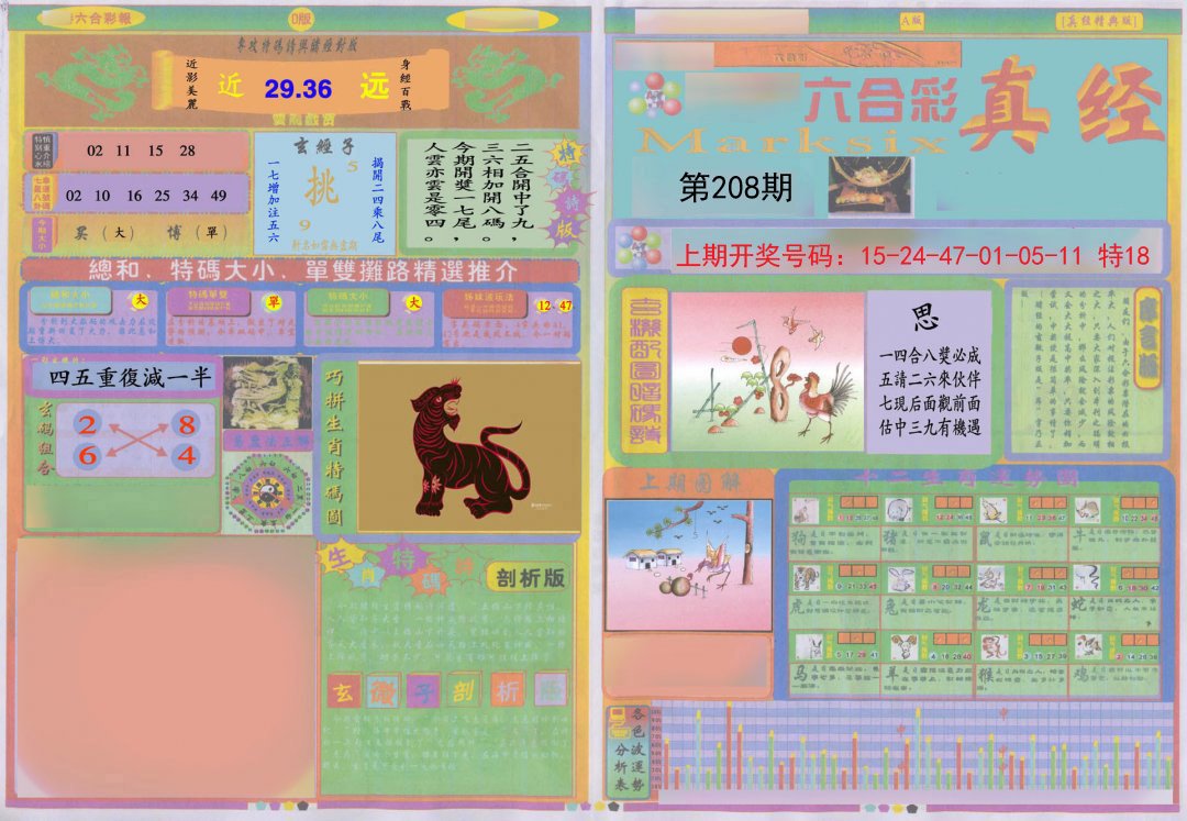 2024208期真经A