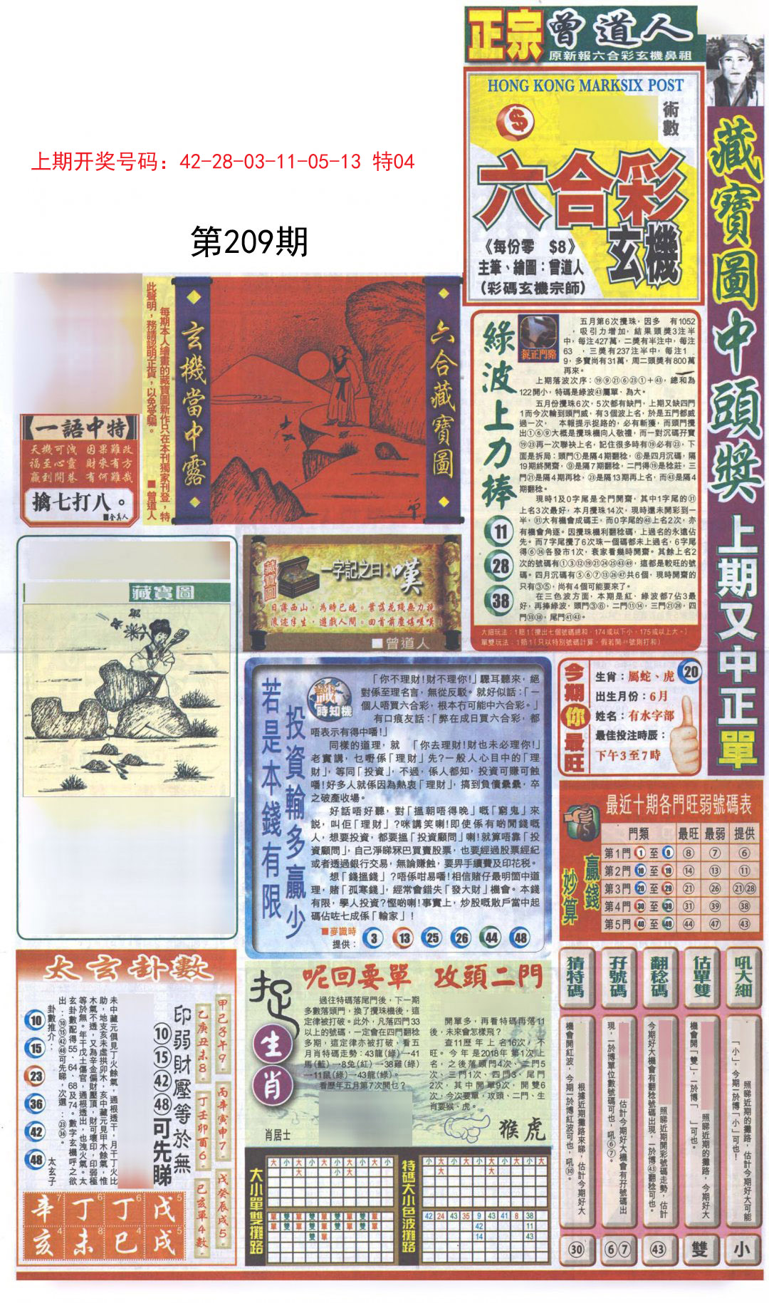 2024209期新报跑狗A
