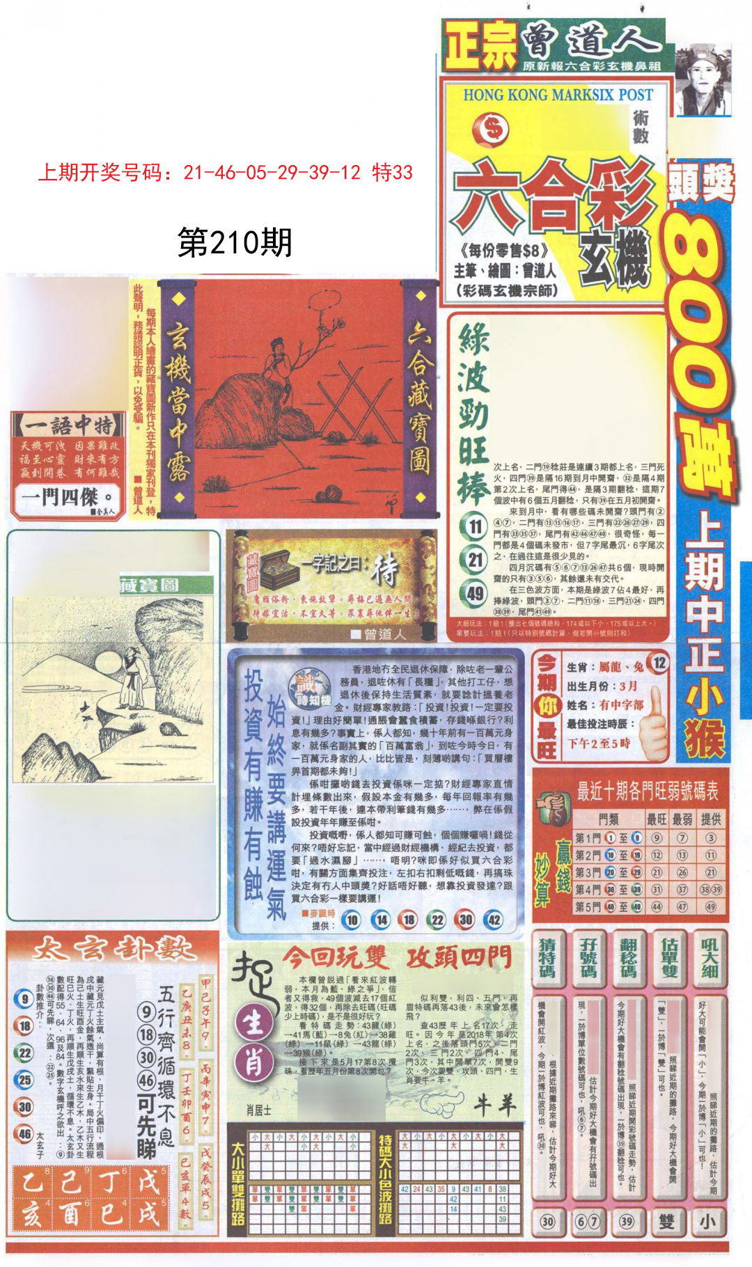 2024210期新报跑狗A