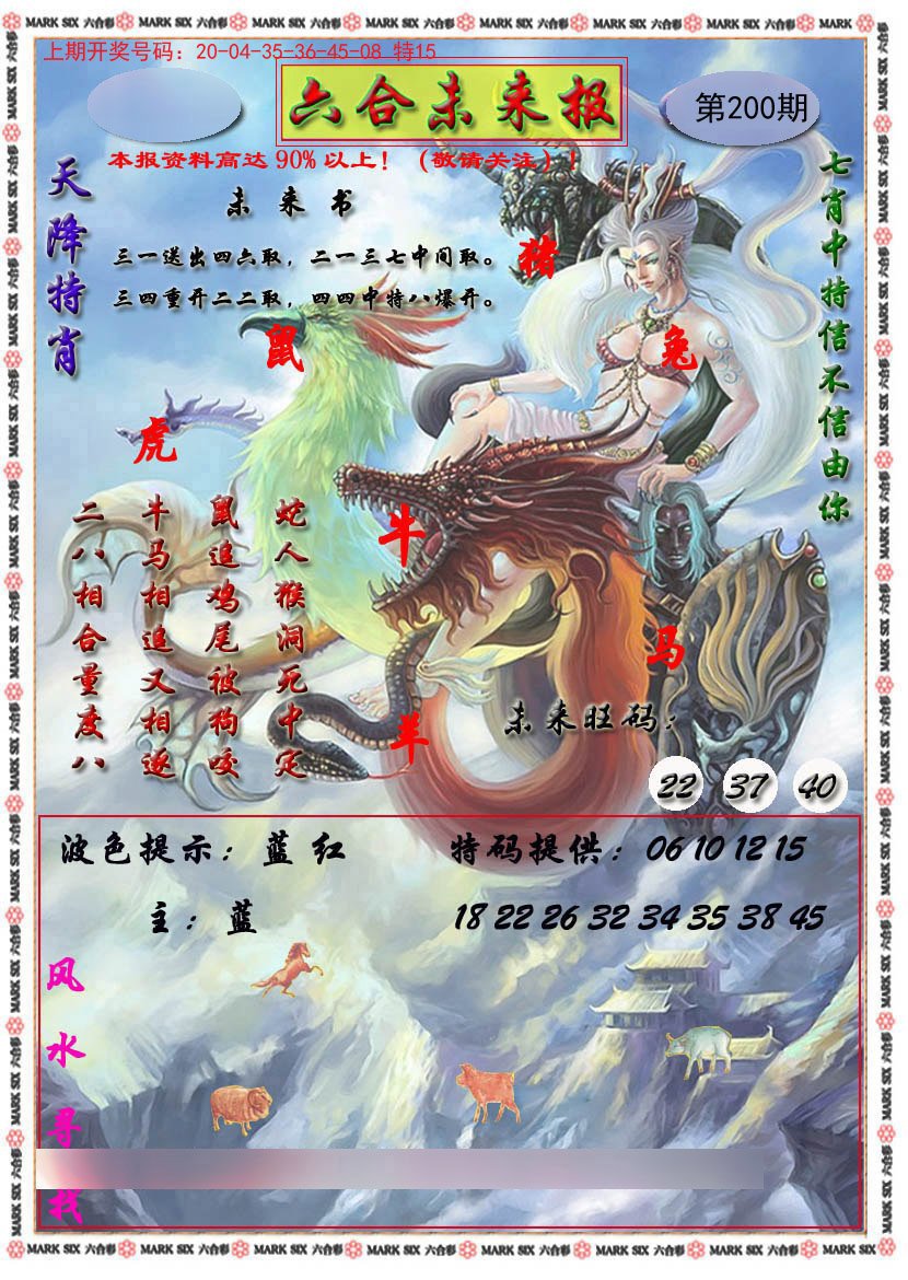 2024200期六合未来报