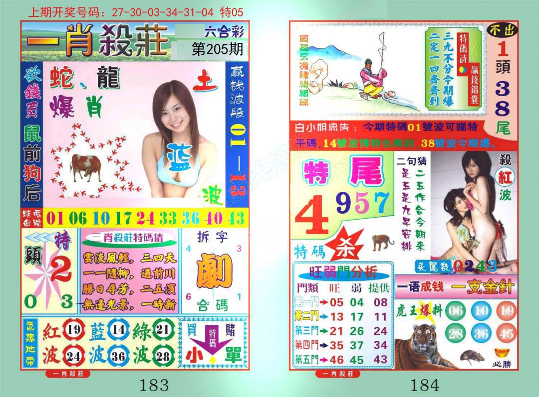 2024205期一夜富
