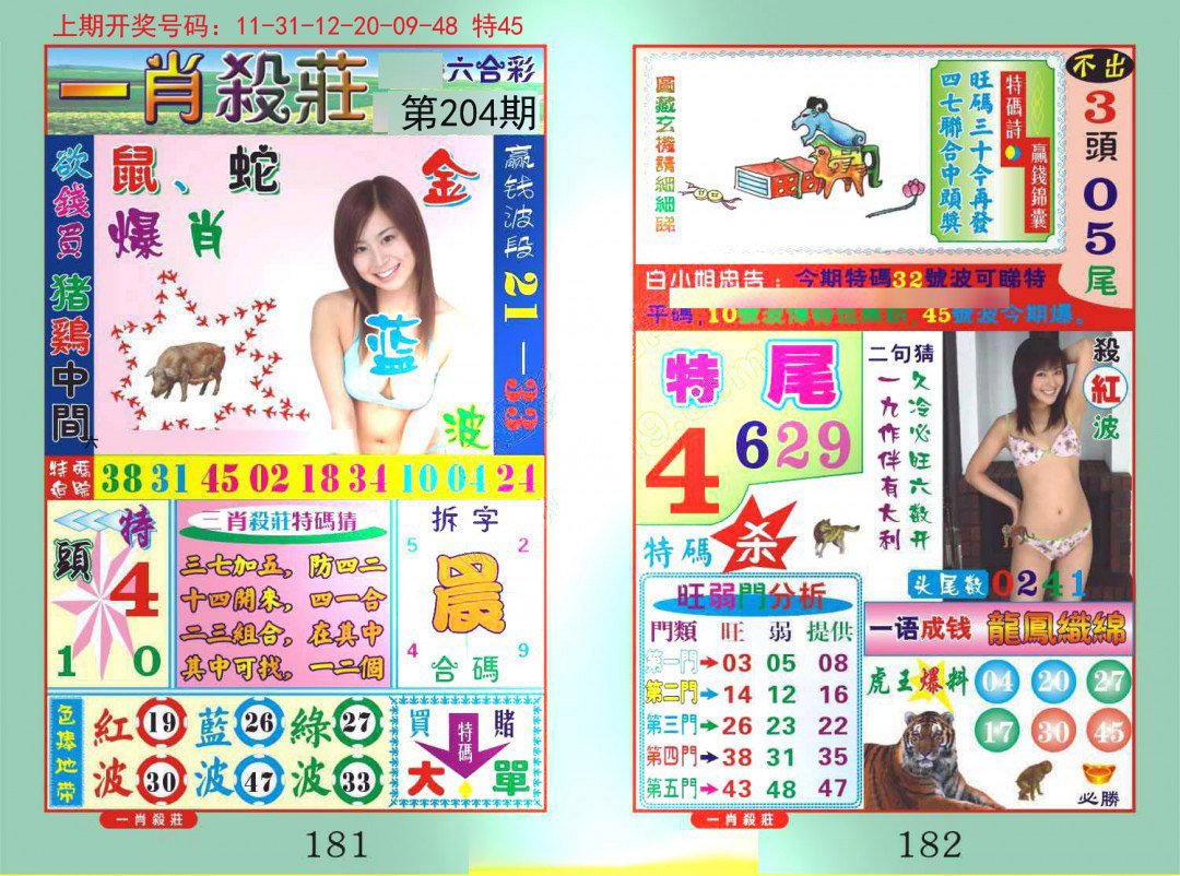 2024204期一夜富