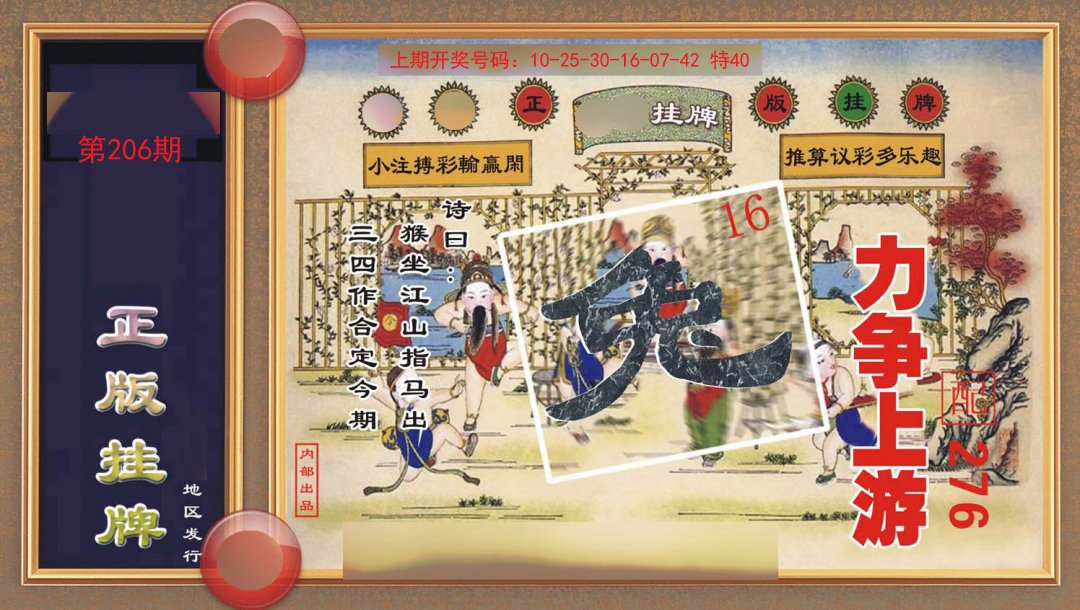 2024206期正版挂牌