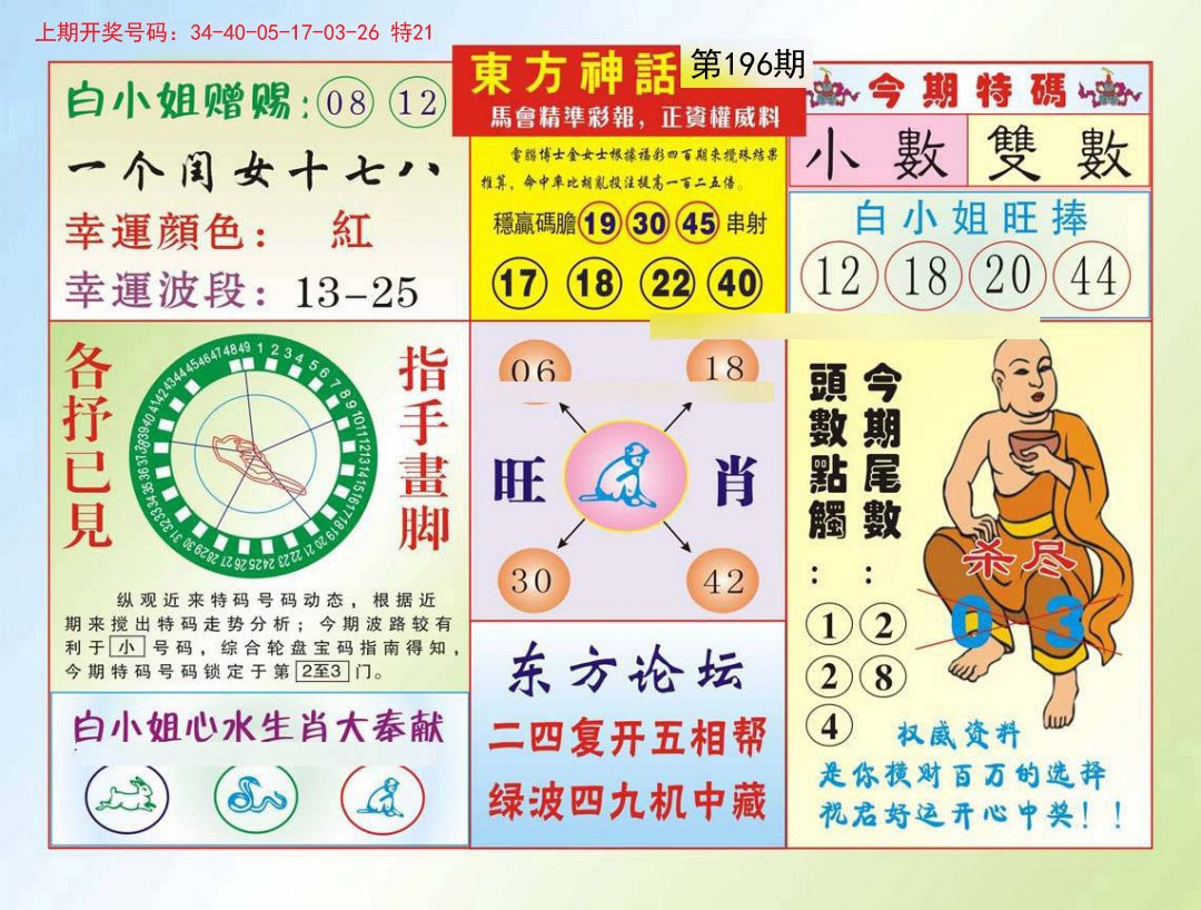 2024196期东方神话