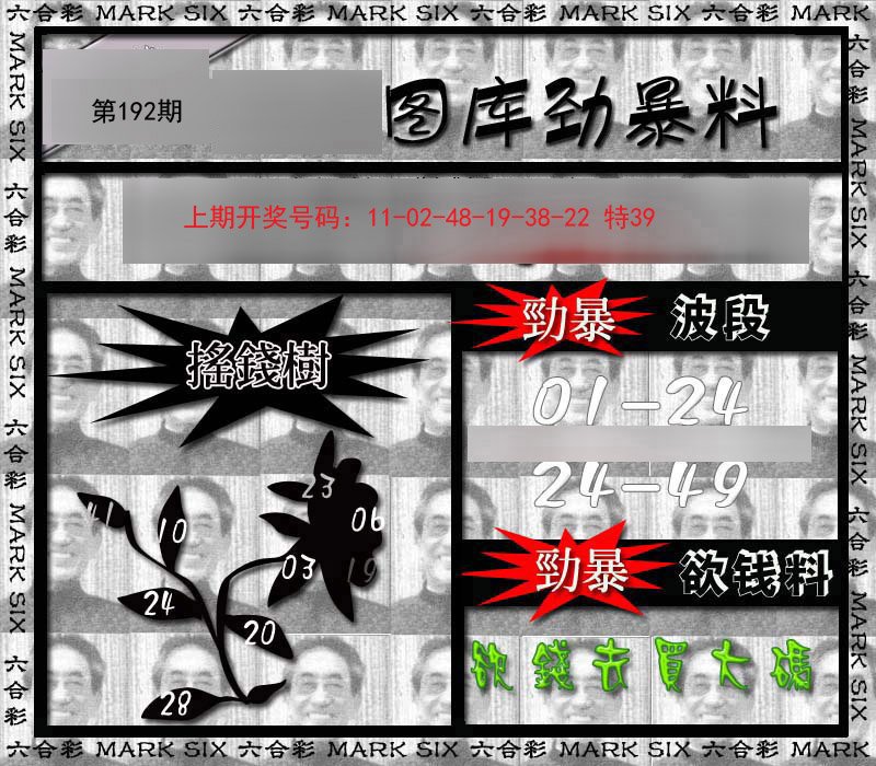 2024192期劲暴来料