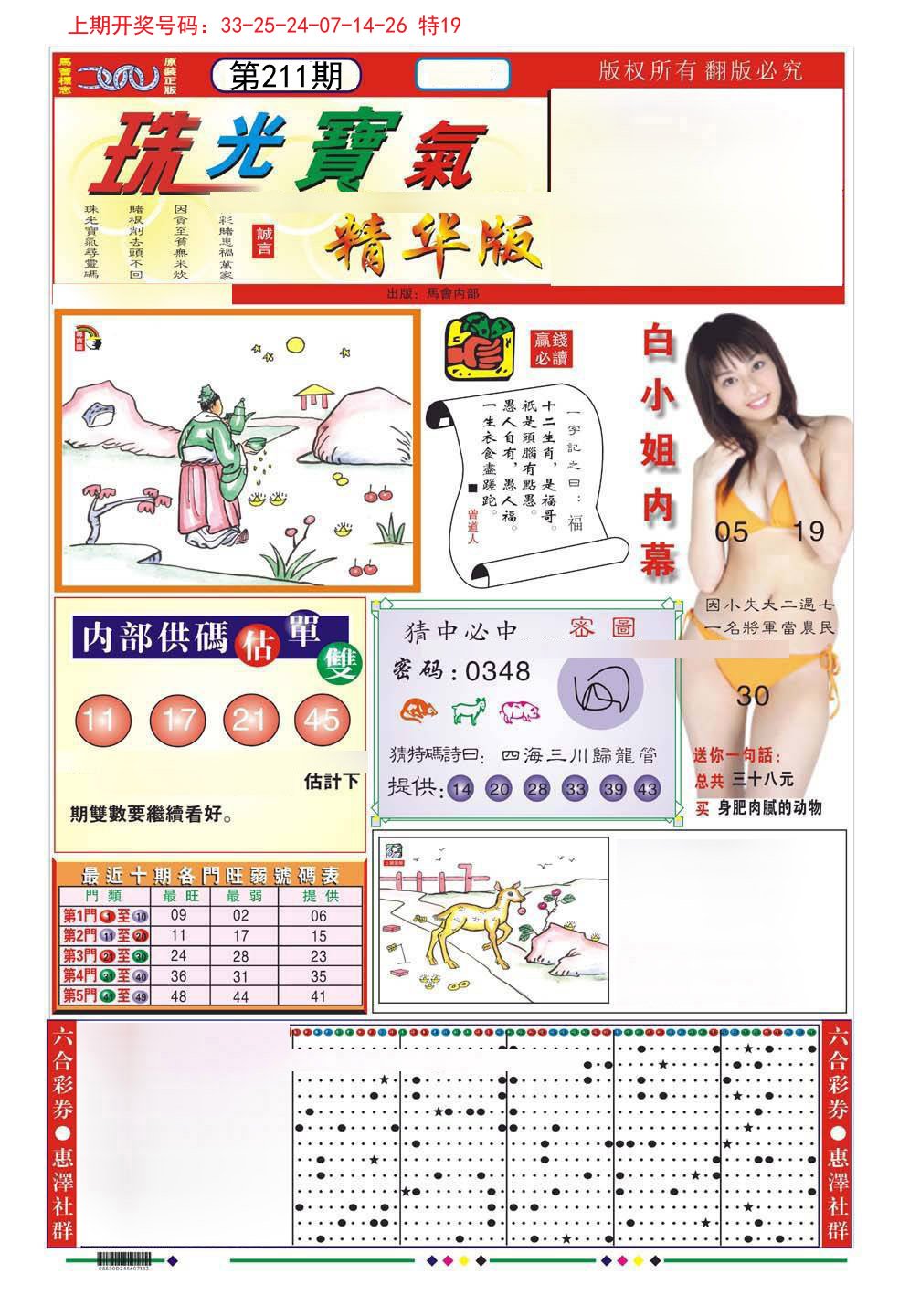 2024211期珠光宝气A