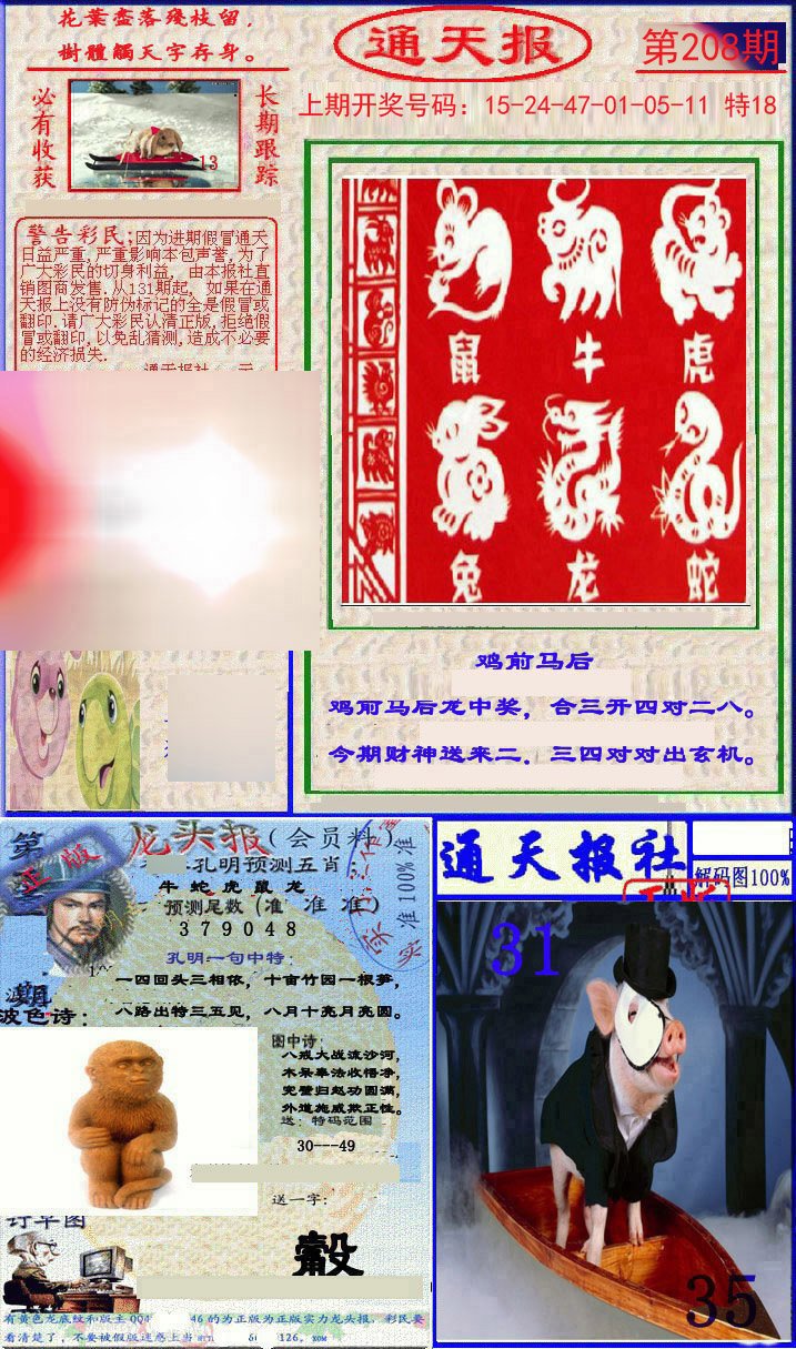 2024208期实力通天报