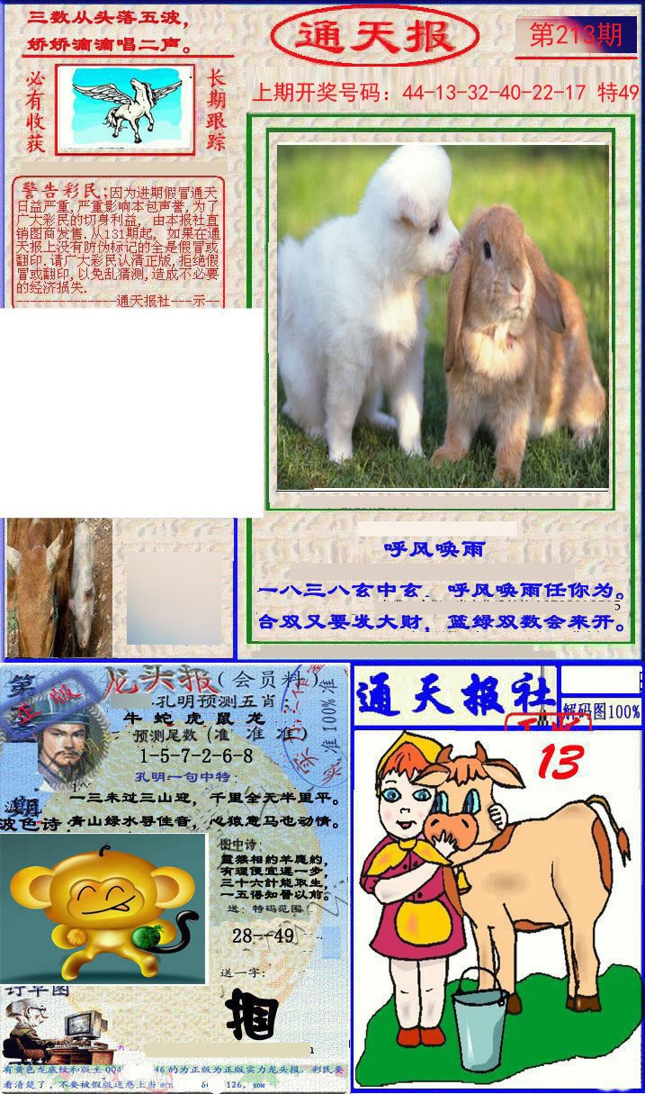 2024213期实力通天报