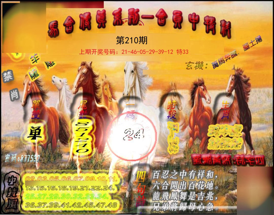 2024210期马会传真-会员报