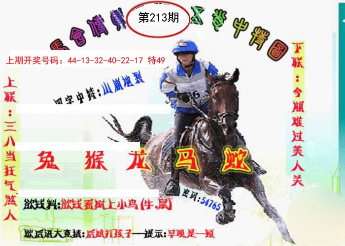 2024213期马会传真-五肖料