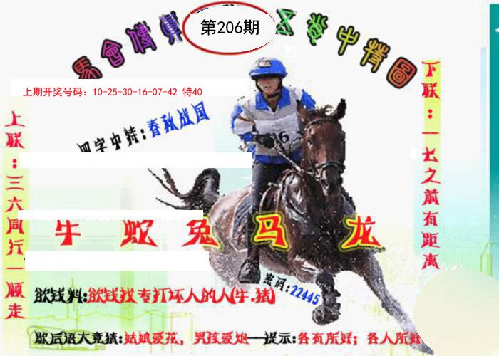 2024206期马会传真-五肖料