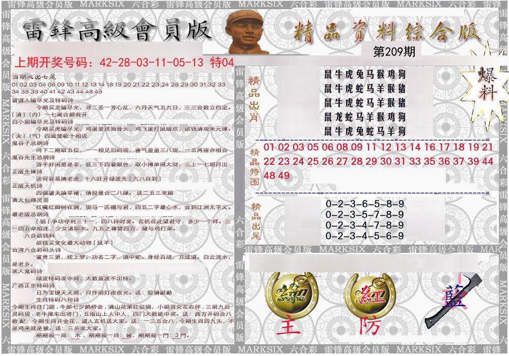 2024209期雷锋资料综合版