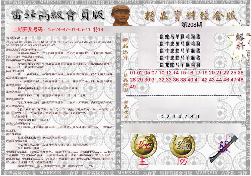2024208期雷锋资料综合版