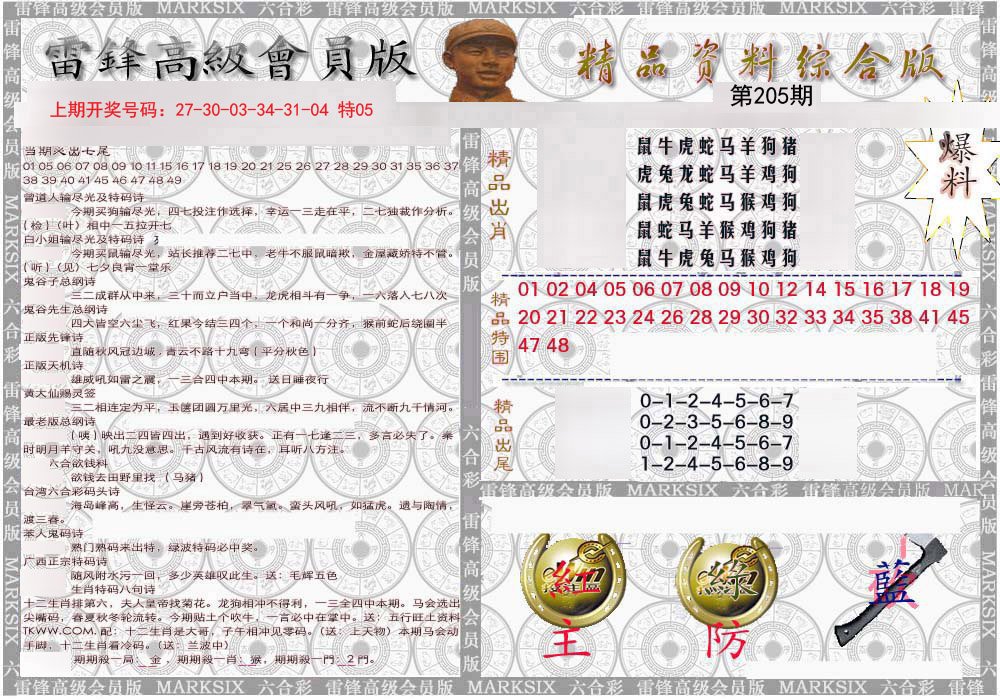 2024205期雷锋资料综合版