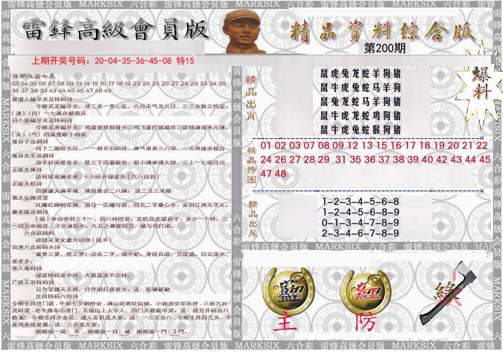 2024200期雷锋资料综合版