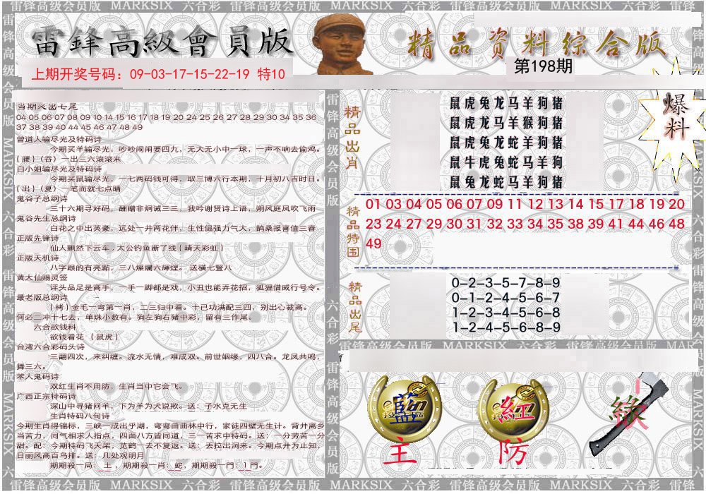 2024198期雷锋资料综合版