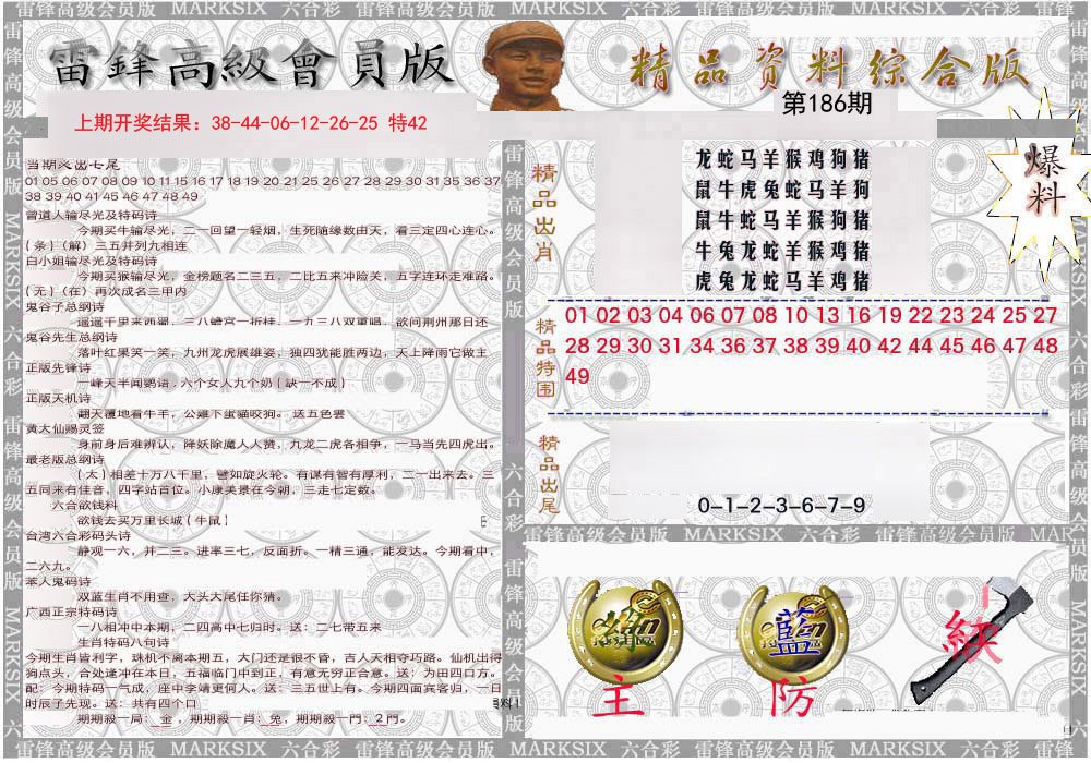 2024186期雷锋资料综合版