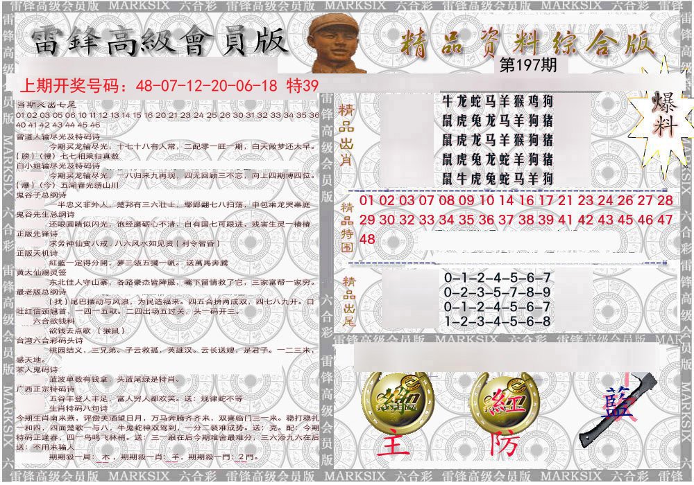2024197期雷锋资料综合版