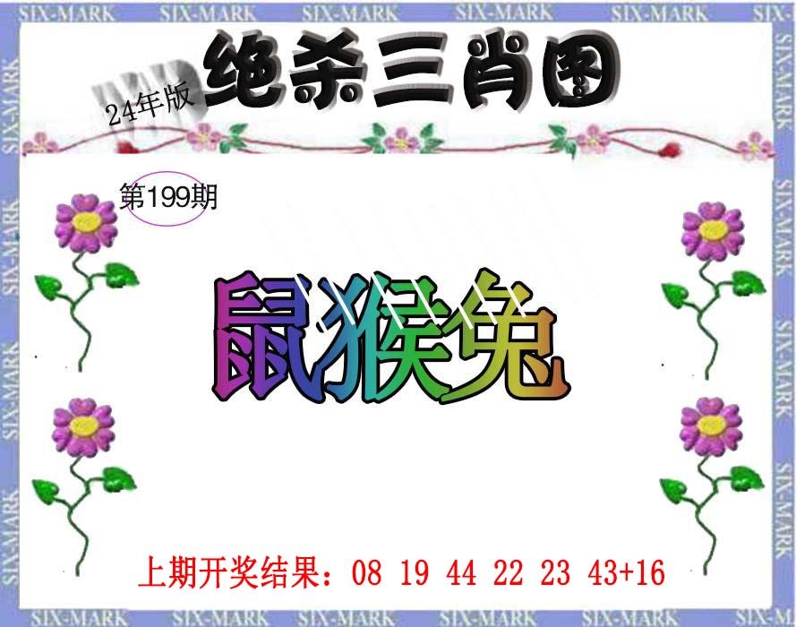 2024199期生财有道杀三肖