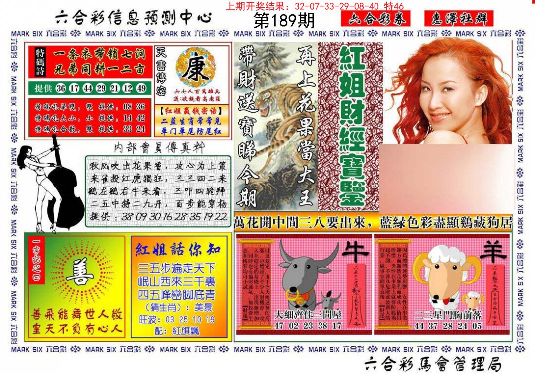 2024189期红姐财经宝鉴