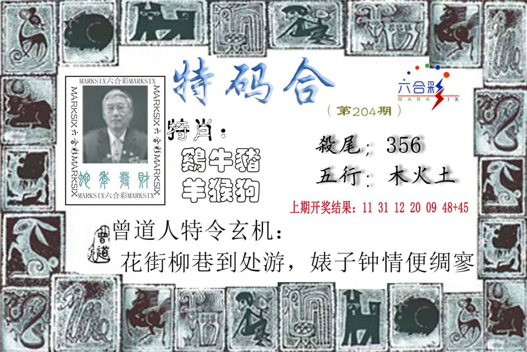2024204期特准特码令