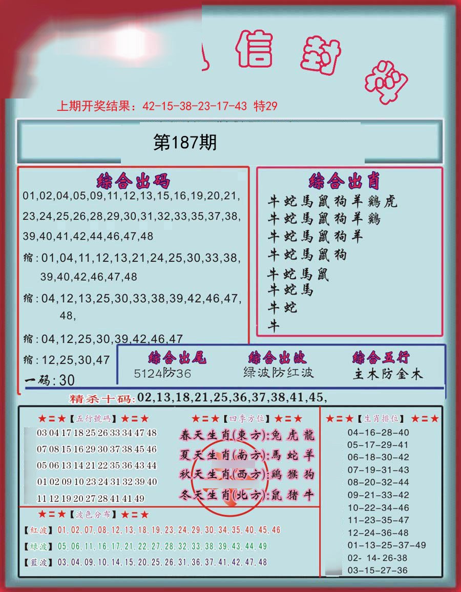 2024187期信封料