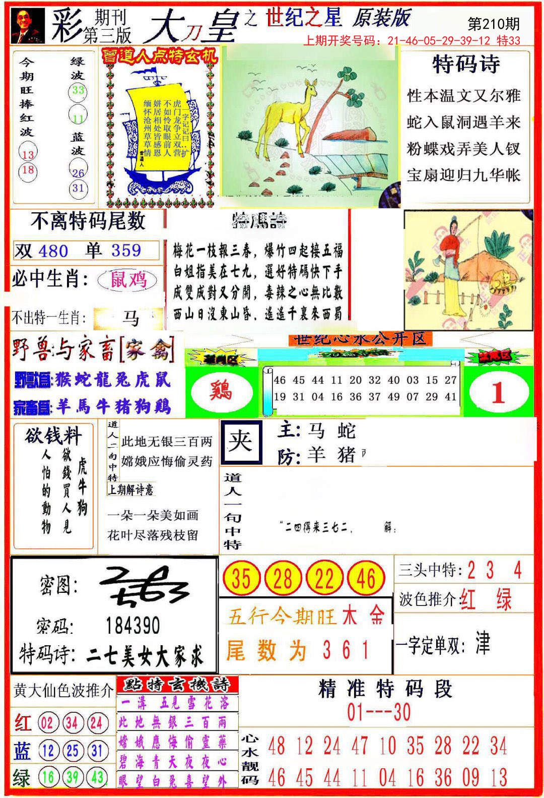 2024210期大刀皇之(世纪之星)