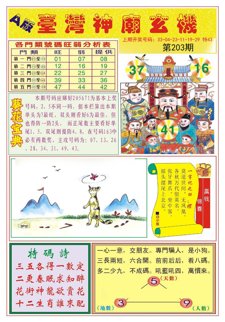 2024203期台湾神庙A