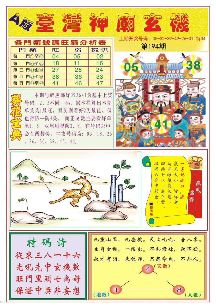 2024194期台湾神庙A