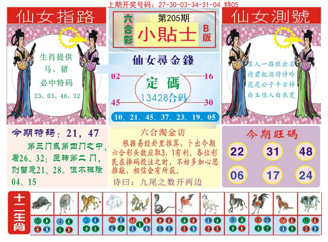 2024205期小贴士B