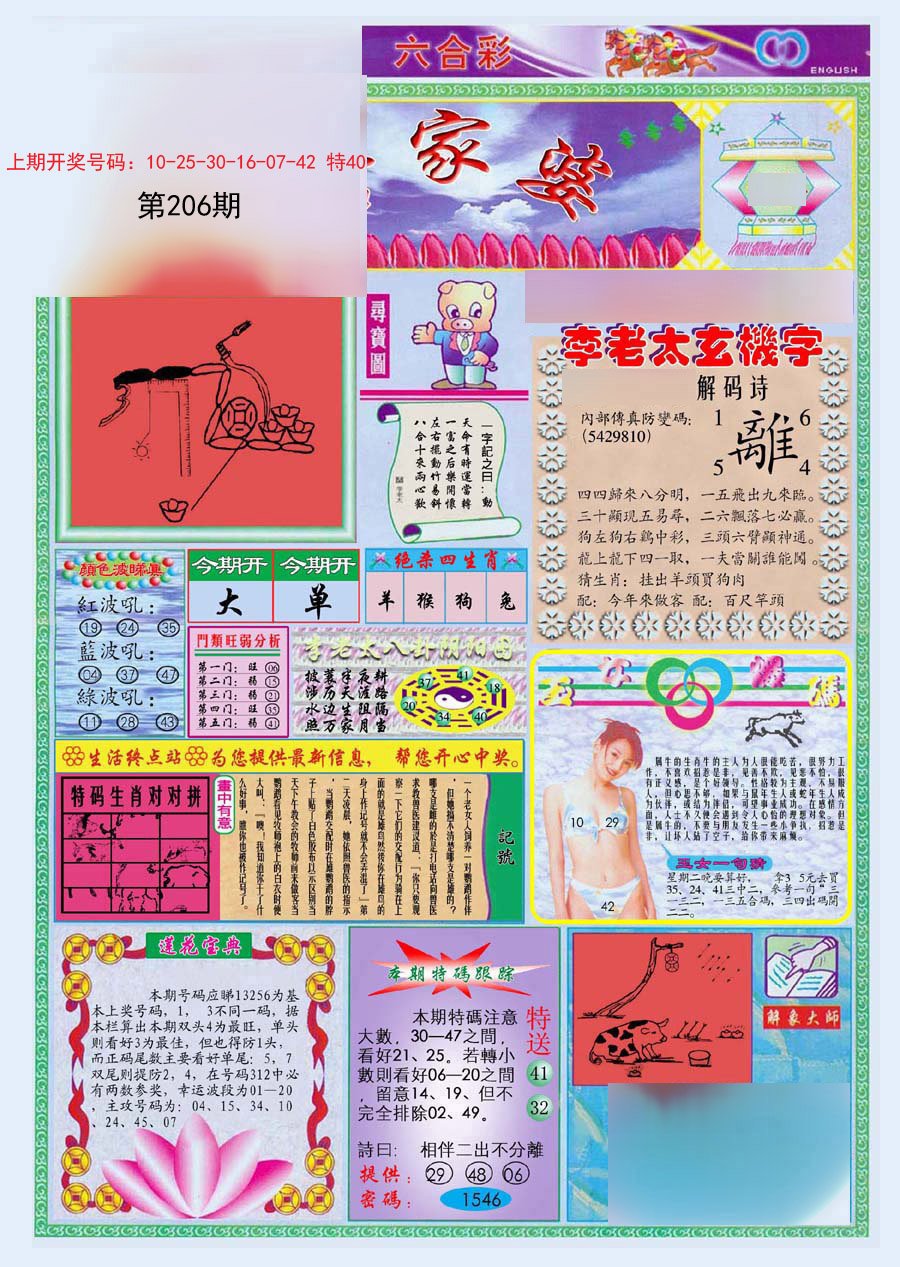 2024206期(新版)管家婆