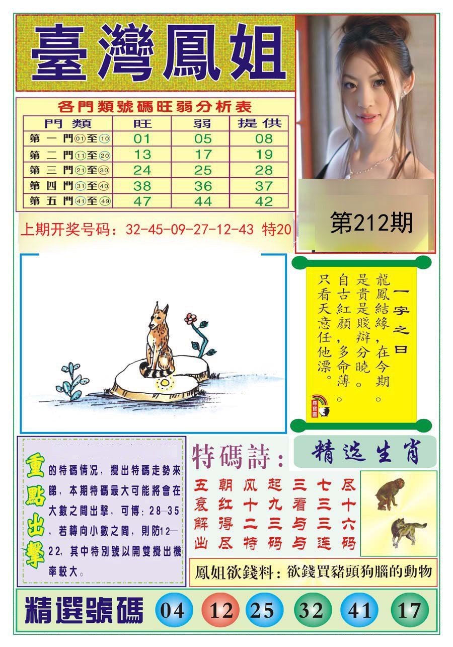 2024212期台湾凤姐