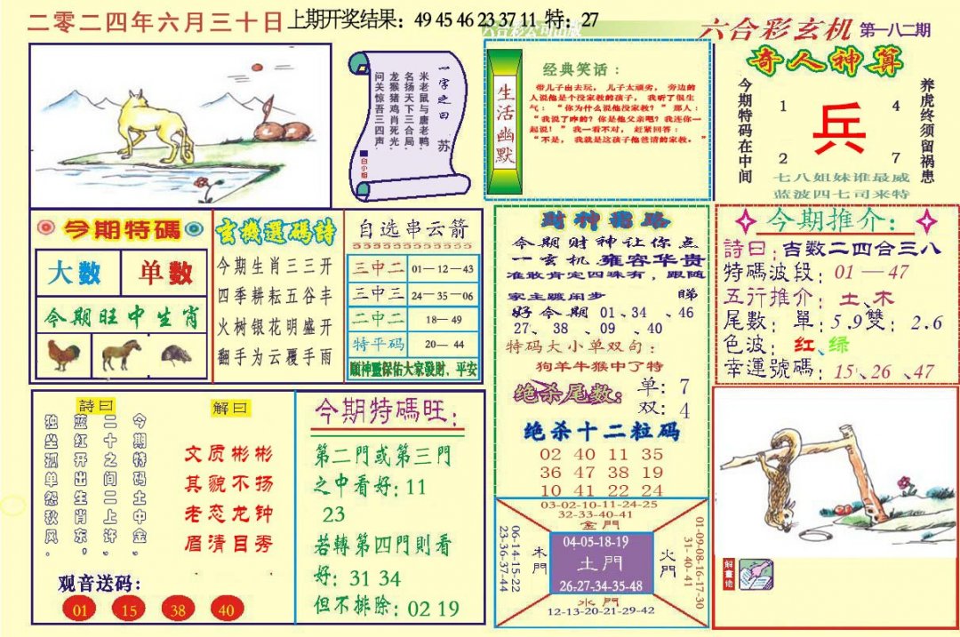 2024182期六合玄机