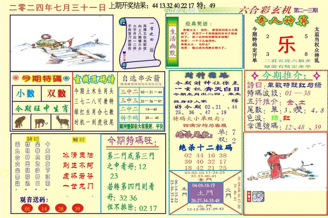 2024213期六合玄机