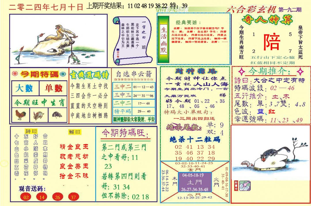 2024192期六合玄机