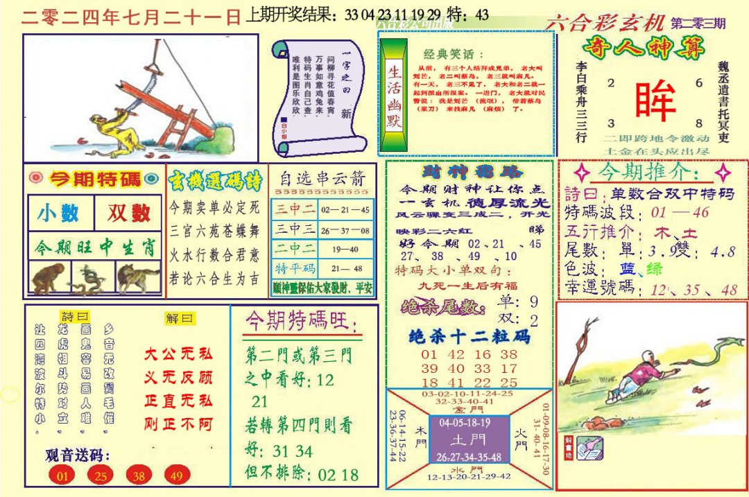 2024203期六合玄机