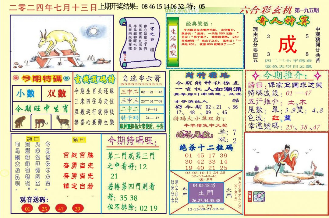 2024195期六合玄机
