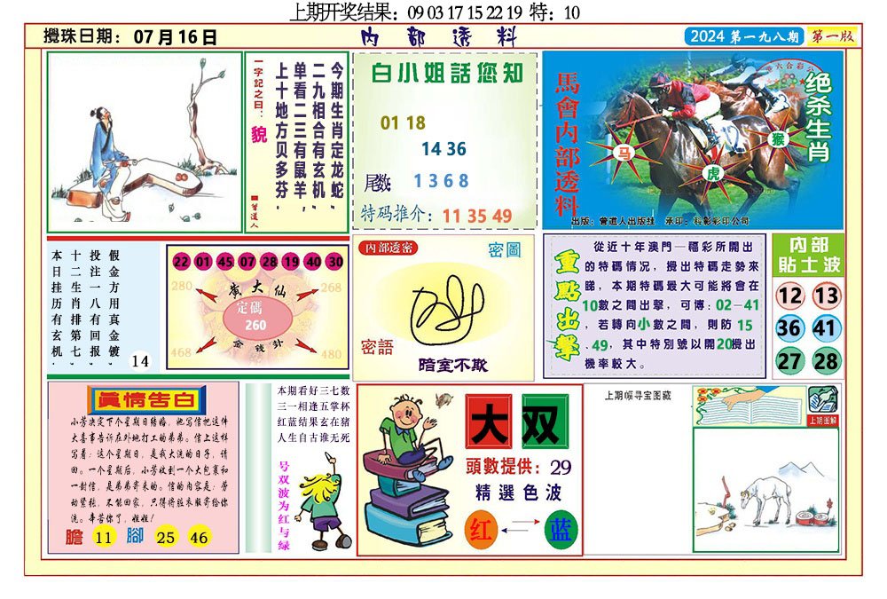 2024198期内部透料A