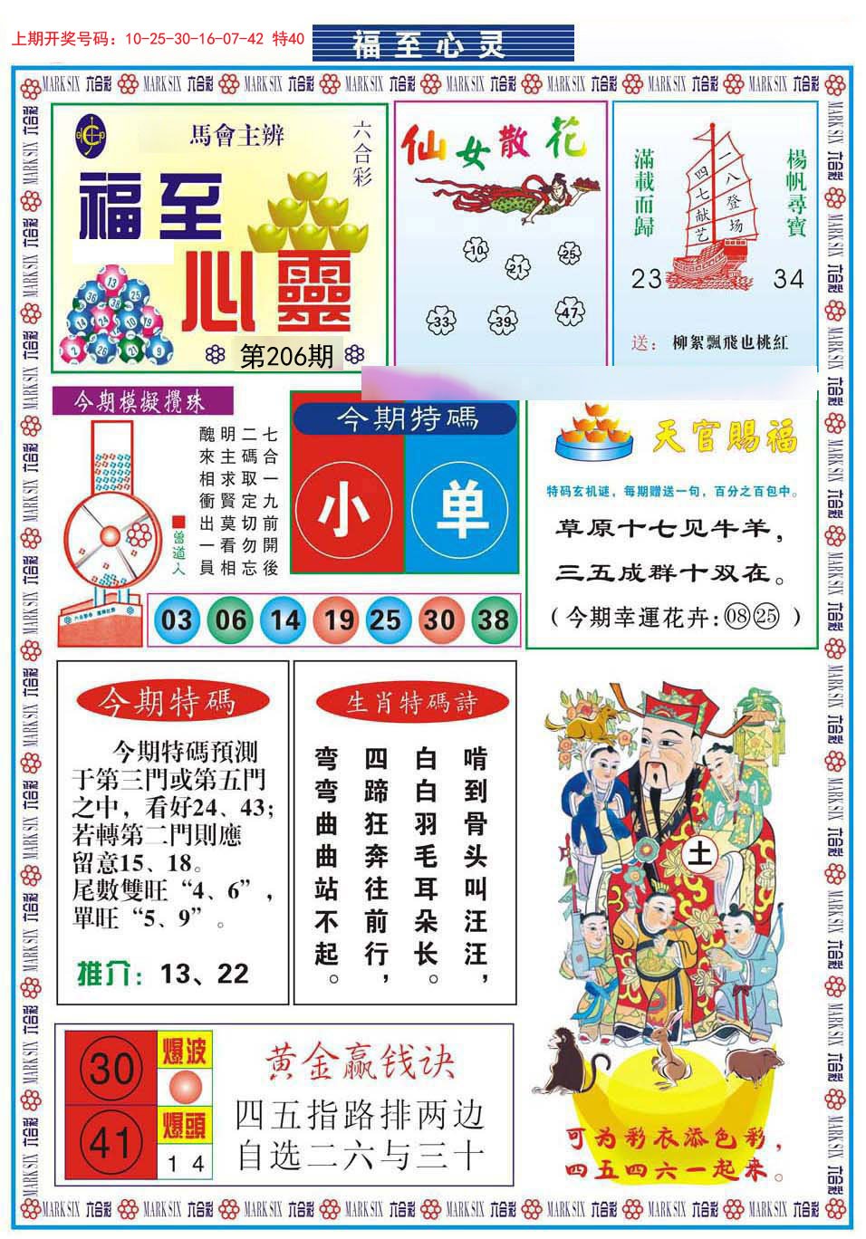 2024206期福至心灵