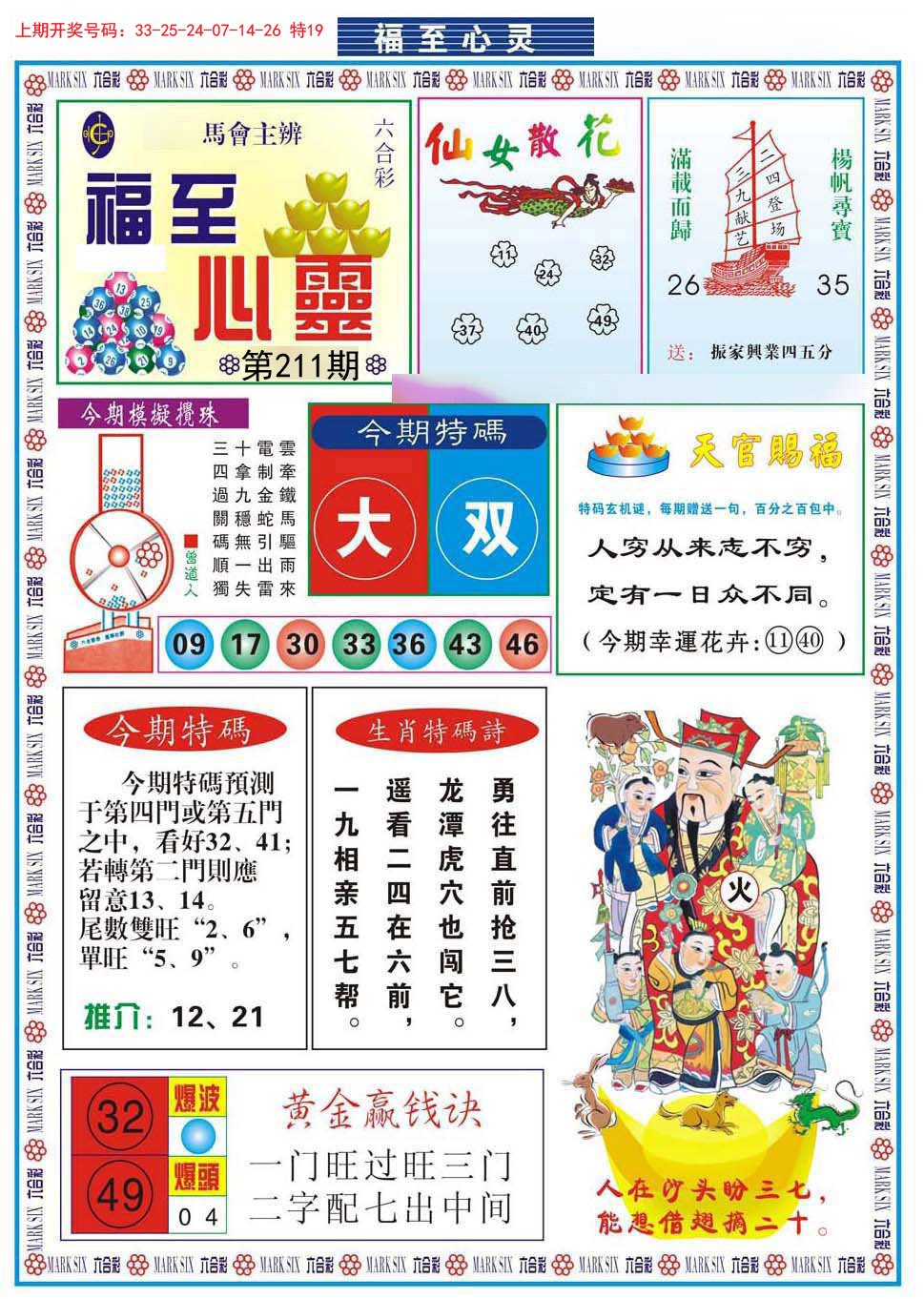2024211期福至心灵