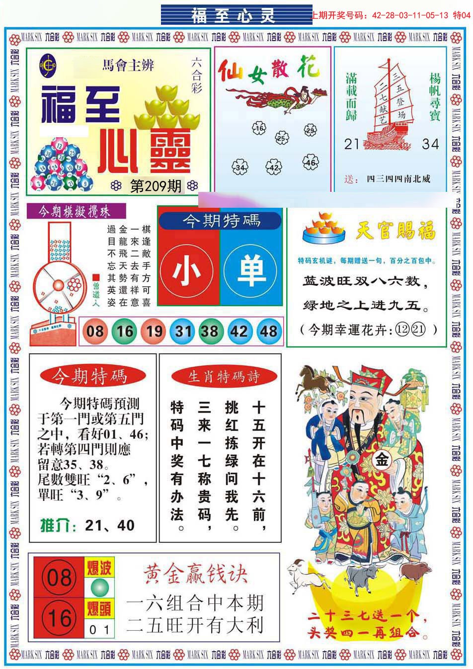 2024209期福至心灵