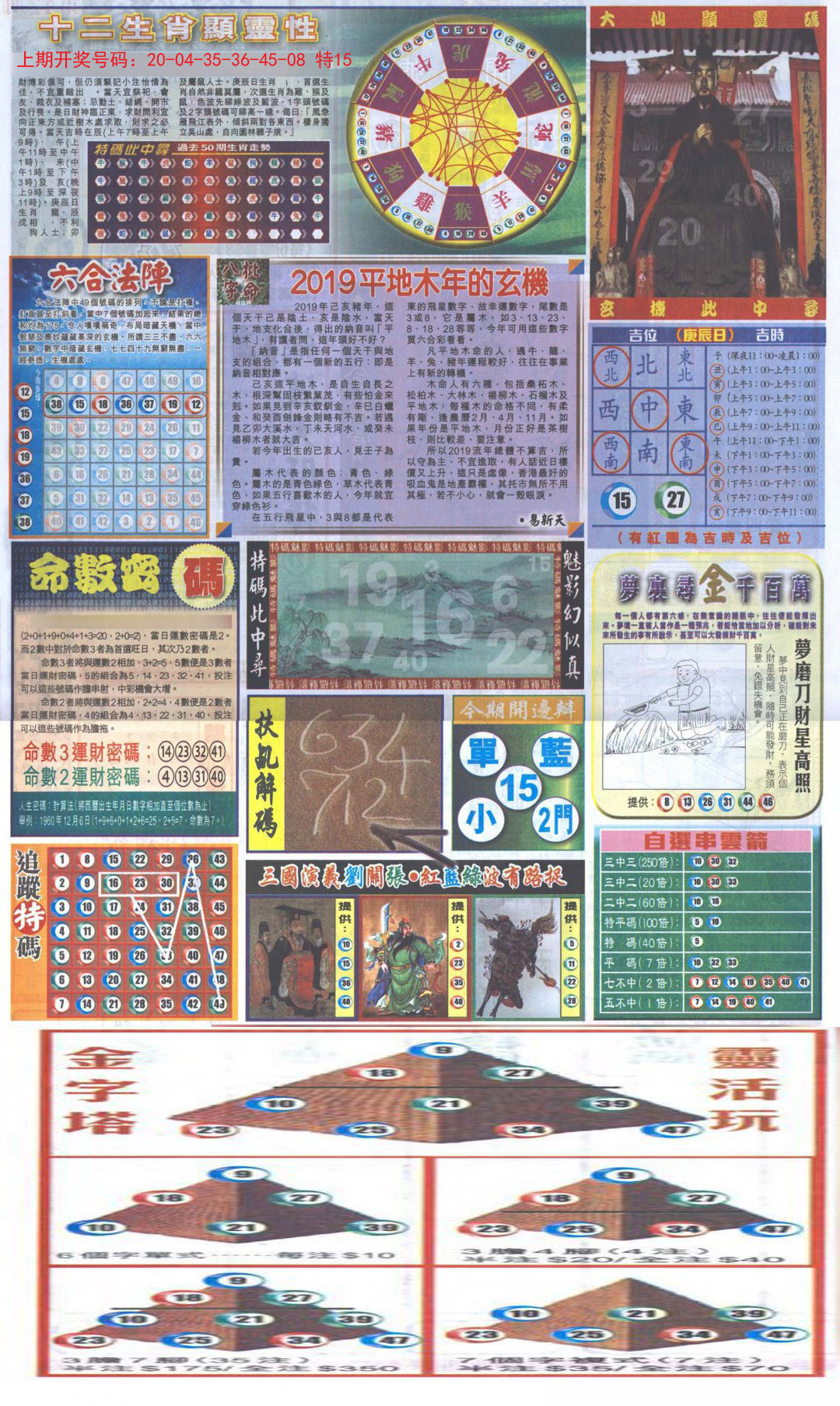 2024200期新报跑狗-2(背面)