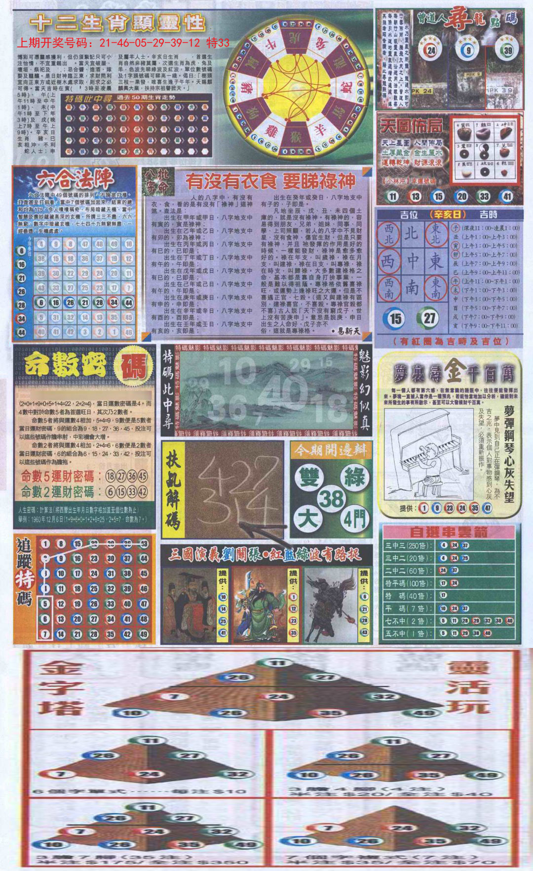 2024210期新报跑狗-2(背面)