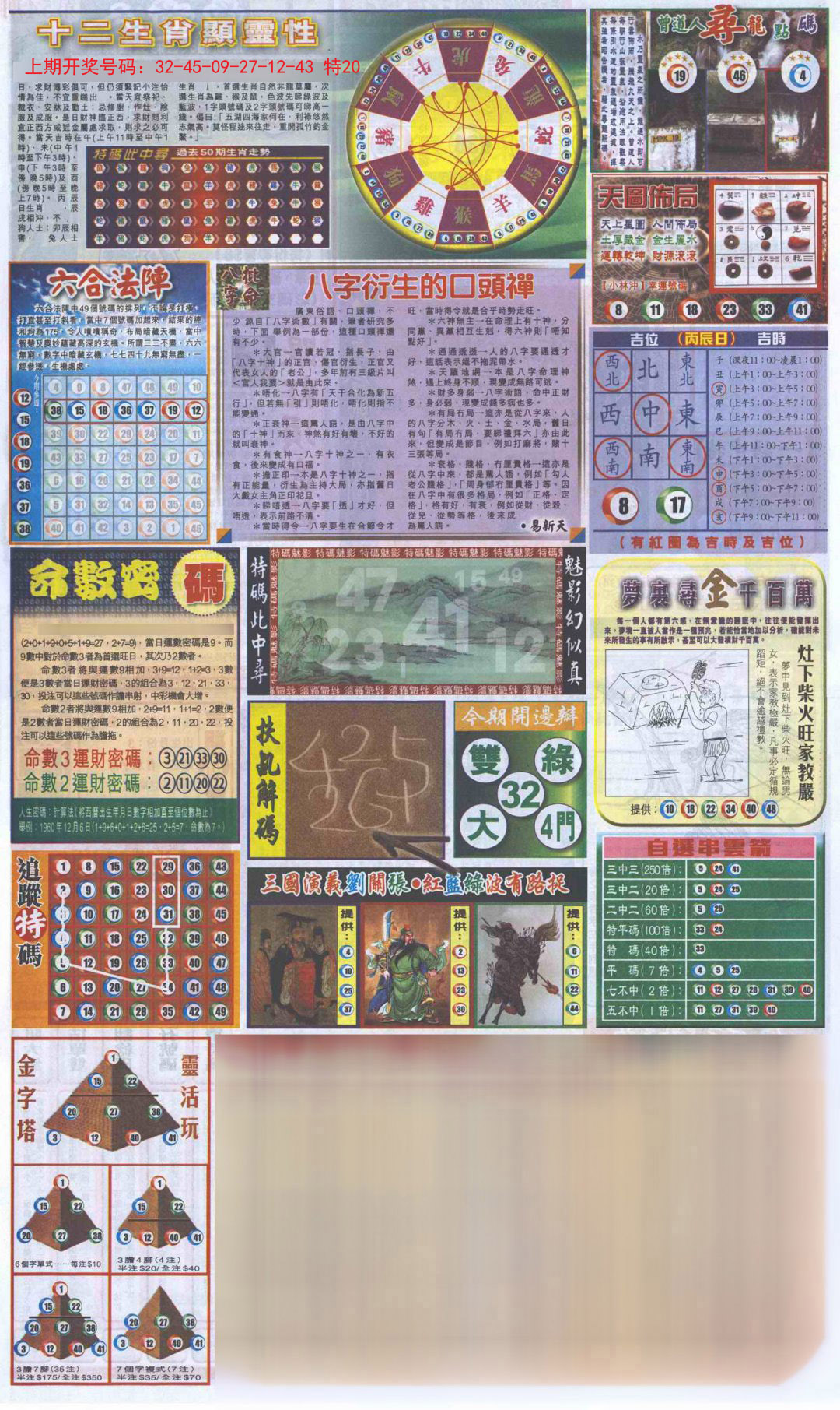 2024212期新报跑狗-2(背面)