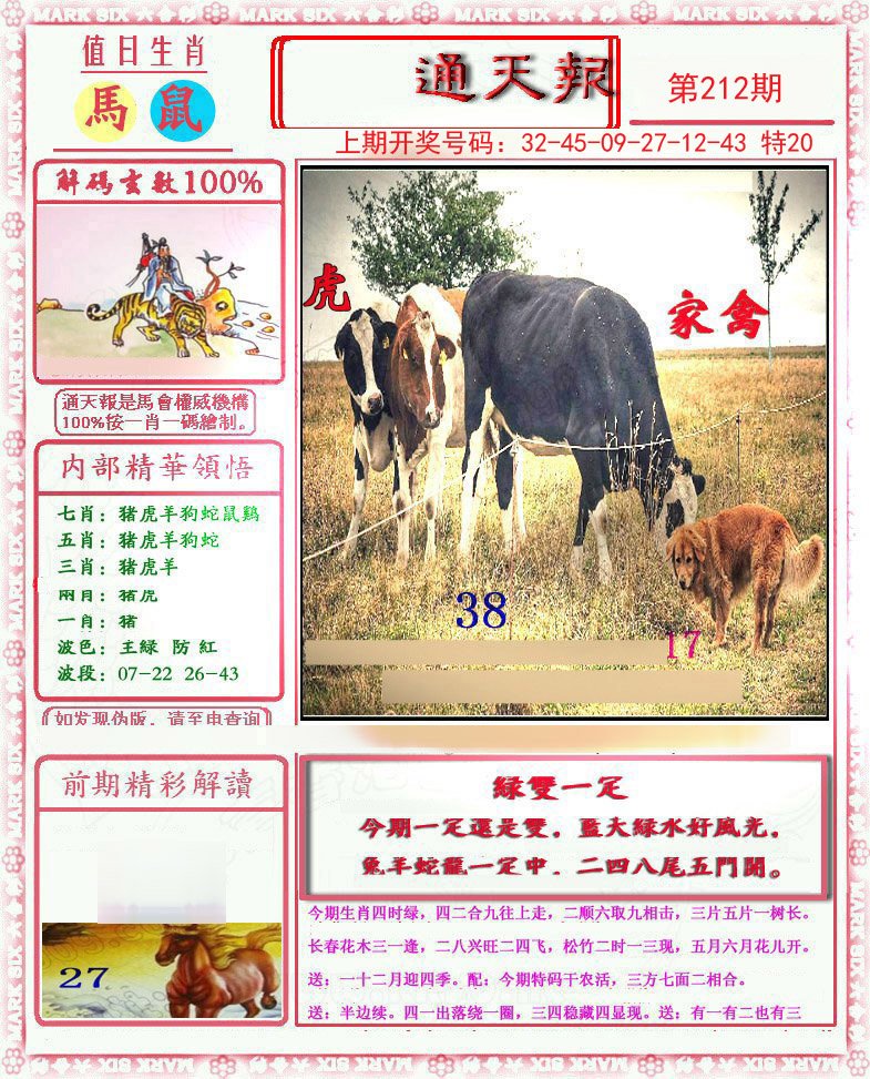 2024212期小喜通天报