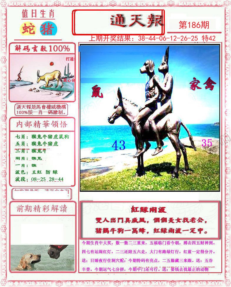 2024186期小喜通天报