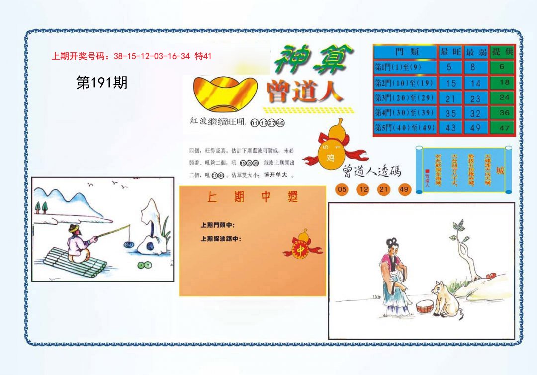 2024191期4-神算