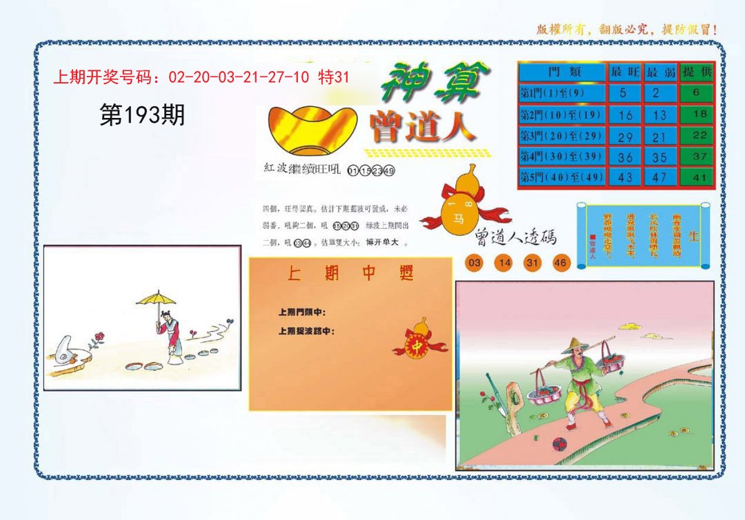 2024193期4-神算