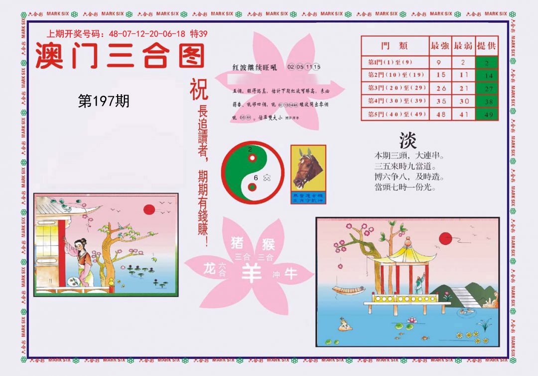 2024197期4-澳门三合